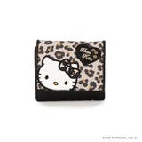 ヒョウ | ハローキティ 三つ折り財布 | ELGAES