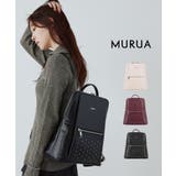 MURUA(ムルーア)薄マチスクエアリュック MR-B1376 | ELGAES | 詳細画像1 