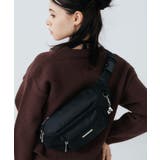 ブラック | MURUA(ムルーア)ボディバッグ ウエストポーチ MR-B1382 | ELGAES