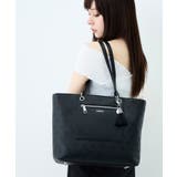 ブラック | MURUA(ムルーア)トートバッグ MR-B1416 エンボスシリーズ | ELGAES