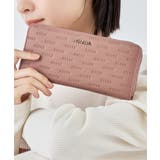 ピンク | MURUA(ムルーア)ラウンドファスナー長財布 MR-W1311 | ELGAES
