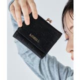 ブラック | MURUA(ムルーア)口金ミニ財布 MR-W1312 | ELGAES