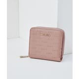 ピンク | MURUA(ムルーア)ラウンドファスナー二つ折り財布 MR-W1313 | ELGAES