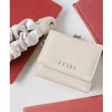 ベージュ | MURUA(ムルーア)口金ミニ財布 MR-W1332 | ELGAES