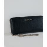 ブラック | MURUA(ムルーア)ラウンドファスナー長財布 MR-W1361 | ELGAES
