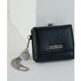 ブラック | MURUA(ムルーア)口金ミニ財布 MR-W1362 | ELGAES