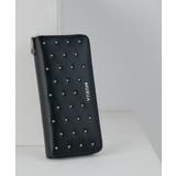 ブラック | MURUA(ムルーア)ラウンドファスナー長財布 MR-W1371 | ELGAES