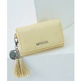 イエロー | MURUA(ムルーア)仕切り付き名刺入れ MR-W1413 エンボスシリーズ | ELGAES