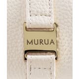 MURUA(ムルーア)ラウンドファスナー長財布 MR-W1441 ロゴプレート | ELGAES | 詳細画像15 