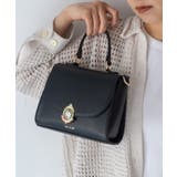 ブラック | PAUL&JOE ACCESSOIRES ハンドバッグ PJA-B1176 | ELGAES
