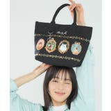 ブラック | PAUL&JOE ACCESSOIRES ミニトートバッグ PJA-B1192 | ELGAES