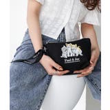 ブラック | PAUL&JOE ACCESSOIRES ポーチ PJA-P1011 | ELGAES
