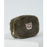 グリーン | PAUL&JOE ACCESSOIRES スクエアポーチ PJA-P1281 | ELGAES