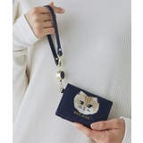 ネイビー | PAUL&JOE ACCESSOIRES 2面パスケース PJA-W1083 | ELGAES
