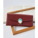 レッド | PAUL&JOE ACCESSOIRES かぶせ長財布 PJA-W1171 | ELGAES