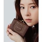 ブラウン | PAUL&JOE ACCESSOIRES 口金ミニ財布 PJA-W1272 | ELGAES