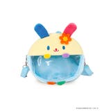 ウサハナ | サンリオキャラクターズ  2wayぬいぐるみクリアバッグ | ELGAES