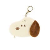 ベージュ | スヌーピー フェイス型コインケース | ELGAES