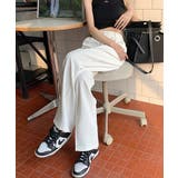 スラックスハイウエストパンツ | ENAF | 詳細画像3 