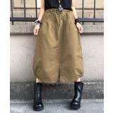 裾ゴムAラインミディ丈スカート | ENAF | 詳細画像9 
