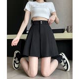 ハイウエストキュロットハーフパンツ | ENAF | 詳細画像4 