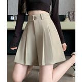 ハイウエストキュロットハーフパンツ | ENAF | 詳細画像5 