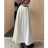 ウエストタックロングスカート | ENAF | 詳細画像1