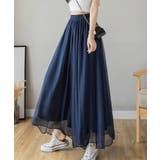 シフォンワイドパンツ | ENAF | 詳細画像13