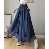 シフォンワイドパンツ | ENAF | 詳細画像16