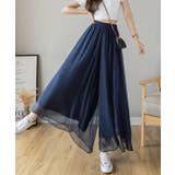 シフォンワイドパンツ | ENAF | 詳細画像17