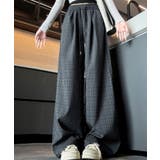 チェックルーズワイドパンツ | ENAF | 詳細画像11