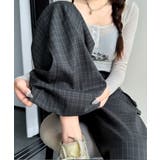 チェックルーズワイドパンツ | ENAF | 詳細画像9