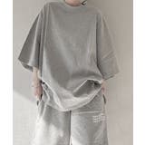 Logo Print Over Tee | ENAF | 詳細画像19 