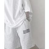 Logo Print Sweat Half PT | ENAF | 詳細画像2
