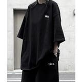 ブラック | Embroidery Logo T-shirt | ENAF