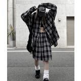 Loose Check Hoodie Shirt | ENAF | 詳細画像11 