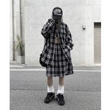 Loose Check Hoodie Shirt | ENAF | 詳細画像13 