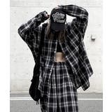 Loose Check Hoodie Shirt | ENAF | 詳細画像7 