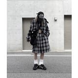 Loose Check Hoodie Shirt | ENAF | 詳細画像8 