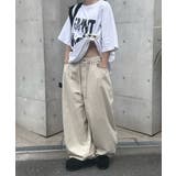 Curved Balloon Pants | ENAF | 詳細画像6