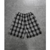 Loose Check Half Pants | ENAF | 詳細画像18 