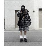 Loose Check Half Pants | ENAF | 詳細画像8 
