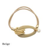 スエードリングパールヘアゴム | enjoueel | 詳細画像3