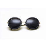 ラウンドサングラス(Matte Black) | enjoueel  | 詳細画像1 