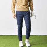 ネイビー | シームレスダウンパンツ ダウンジョガーパンツ シャーリング | ENJOUEMEN