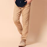 ベージュ | 裏起毛 バックシャーリング ストレッチパンツ | ENJOUEMEN