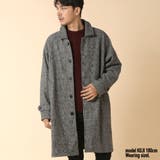 ステンカラーコート メンズ ロング | ENJOUEMEN | 詳細画像2