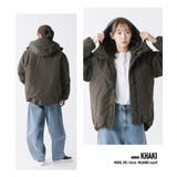 撥水加工ポリピーチ中綿防風ジャケット | ENJOUEMEN | 詳細画像15