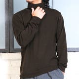 ブラウン | タートルネック ニット セーター | ENJOUEMEN