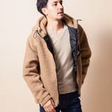 ベージュ | シープボアジャケット メンズ ボア | ENJOUEMEN